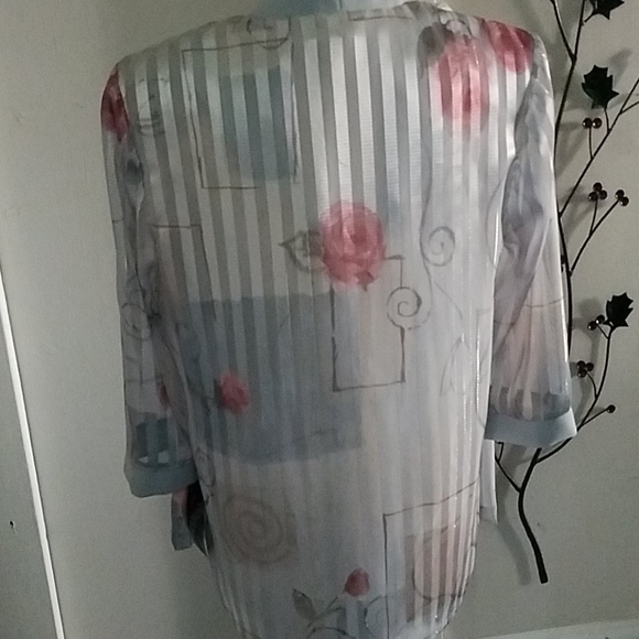 Mint Green Top by R & M Richards - Picture 6 of 7